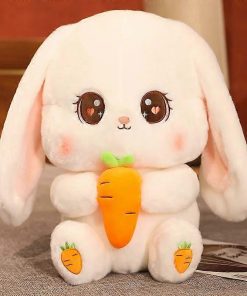 Cute Kawaii Rabbit with Carrot