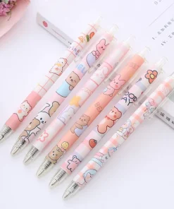 Pink Pen with Kawaii Decor